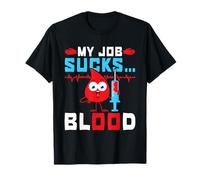 Il Mio Lavoro Succhia Il Sangue - Fluitomista Divertente Maglietta