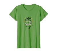 Il Mio Letto Chiama e Devo rispondere a Funny Sleep Lover Art Maglietta, Donna, Erba, XL