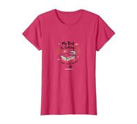 Il Mio Letto Chiama e Devo rispondere a Funny Sleep Lover Art Maglietta, Donna, Rosso mélange, S