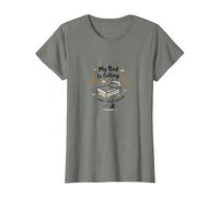 Il Mio Letto Chiama e Devo rispondere a Funny Sleep Lover Art Maglietta, Donna, Verde Militare mélange, 3XL