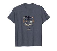 Il Mio Letto Chiama e Devo rispondere a Funny Sleep Lover Art Maglietta, Uomo, Pervinca, 6XL