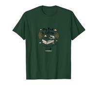 Il Mio Letto Chiama e Devo rispondere a Funny Sleep Lover Art Maglietta, Uomo, Verde Foresta, XXL