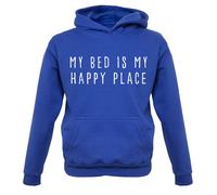 Il Mio Letto È My Happy Posto - Bambini Felpa/Maglione - Divertente Teenager
