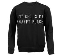 Il Mio Letto È My Happy Posto - Bambini Felpa/Maglione - Divertente Teenager