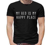 Il Mio Letto È My Happy Posto - T-Shirt - Divertente Teenager Sonno Love Lazy