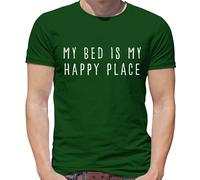 Il Mio Letto È My Happy Posto - T-Shirt - Divertente Teenager Sonno Love Lazy