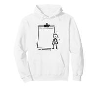 Il Mio Libro degli Ospiti Sign Here Party Starts Fun Outfit Felpa con Cappuccio
