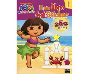 Il mio libro degli stickers. Dora l'esploratrice. Con adesivi. Ediz. illustrata. Vol. 1