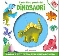 Il mio libro puzzle dei dinosauri. Gira puzzle. Ediz. a colori