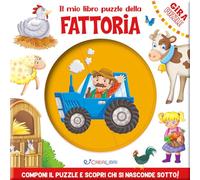 Il mio libro puzzle della fattoria. Gira puzzle. Ediz. a colori