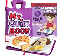 Il mio libro tranquillo - Giocattoli Montessori per bambini da 1 a 3 anni con 10 attivit Libro attivo per bambini piccoli 1, 3, giocattoli da vi
