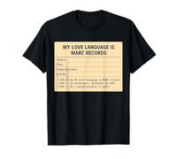 Il mio linguaggio d'amore è il catalogo della libreria retrò di MARC Records Maglietta