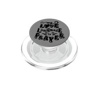 Il mio linguaggio d'amore è la preghiera Regalo religioso PopSockets PopGrip per MagSafe