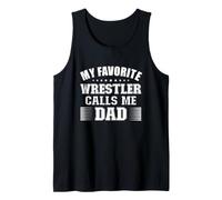 Il Mio Lottatore Preferito Mi Chiama papà Wrestling Canotta
