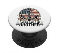 Il mio marinaio preferito mi chiama fratello PopSockets PopGrip Adesivo