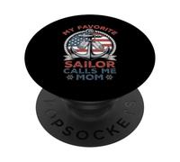 Il mio marinaio preferito mi chiama mamma PopSockets PopGrip Adesivo