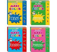 Il mio maxi color. Giallo, rosso, blu, verde. Ediz. illustrata