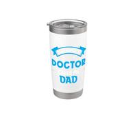 Il mio medico preferito mi chiama papà Bicchiere termico in acciaio inox doppia parete