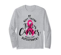 Il Mio Migliore Amico combatte Il Cancro al Seno Qual è Il Tuo Super Potere Maglia a Manica