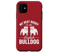 Il mio migliore amico è un bulldog inglese - Amante dei cani Custodia per iPhone 11