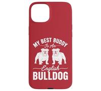 Il mio migliore amico è un bulldog inglese - Amante dei cani Custodia per iPhone 15 Plus