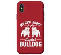 Il mio migliore amico è un bulldog inglese - Amante dei cani Custodia per iPhone X/XS