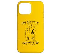 Il mio migliore amico è un cane Westie West Highland Terrier Westy Custodia per iPhone 16 Pro Max