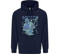 Il Mio Mondo È Sei Corde Chitarra Rock Musica Uomo Felpa