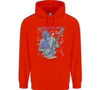 Il Mio Mondo È Una Felpa Per Bambini Con Chitarra Rock Musica A Sei Corde