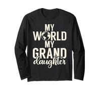 Il Mio Mondo mia Nipote Nonno Maglia a Manica