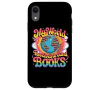 Il mio mondo ruota attorno all'universo dei libri Custodia per iPhone XR