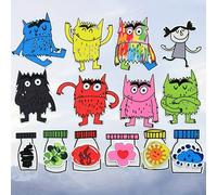 Il mio mostro emotivo in feltro, materiali per il libro illustrato del mostro emotivo, materiali per insegnanti di educazione della prima infanzia, kit di strumenti didattici per la narrazione interat