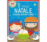 Il mio Natale. Sticker activity book. Con adesivi. Ediz. illustrata
