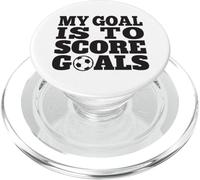 Il mio obiettivo è segnare gol, calcio divertente PopSockets PopGrip per MagSafe