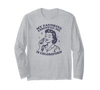 Il Mio Olio Essenziale Preferito È Il CLOROFORMO Maglia a Manica