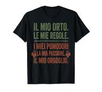 Il Mio Orto Le Mie Regole - Passione Pomodori Maglietta