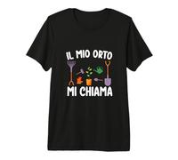 Il Mio Orto Mi Chiama Divertente Orto Giardinaggio Maglietta Premium