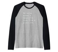Il Mio outie può Fare Una Bella Pietra da Un Semplice Maglia con Maniche Raglan