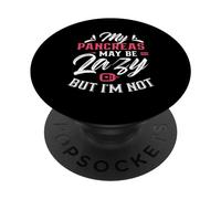 Il Mio Pancreas Può Essere Pigro Ma Io No Tipo Diabete PopSockets PopGrip Adesivo