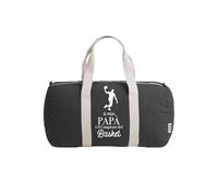 ''Il mio papà campione'' Borsa Sportiva Personalizzata con nome Borsone Palestra Allenamento Calcio Partita Borsone da viaggio in Tessuto Iea regalo Festa del Papà Natale Babbo Compleanno