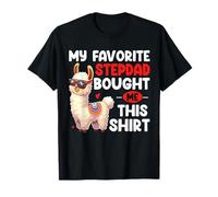 Il mio patrigno preferito mi ha comprato questa maglietta, occhiali da sole Llama Maglietta