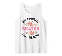 Il Mio Pattinatore Preferito Call Me Mom Skateboarder Skateboarding Canotta