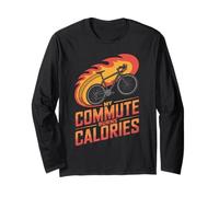 Il mio pendolarismo brucia calorie Pendolarismo in bicicletta Maglia a Manica