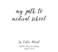Il mio percorso verso la scuola di medicina