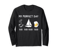 IL MIO PERFETTO GIORNO Barca a vela birra per marinai Maglia a Manica