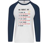 Il Mio Perfetto Giorno Be The Best Mamma Della Uomo L/S Baseball T-Shirt