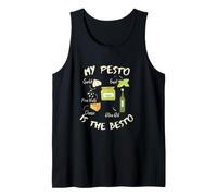 Il Mio Pesto è Il miglior Gioco di Parole per Gli Amanti della Pasta Italiana Divertente Canotta