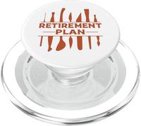 Il mio piano di pensionamento fornace tiro vasi ceramiche Meme PopSockets PopGrip per MagSafe