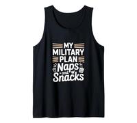 Il mio piano militare ora prevede la giornata dei veterani dei sonnellini e degli snack Canotta
