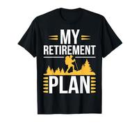Il Mio Piano pensionistico Camping Camper Life Adventure Maglietta